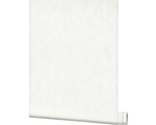 Papier peint intissé 31619 Avalon Structure blanc beige Rouleau de papier peint avec surface irrégulière