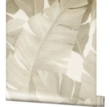 Tapetenrolle mit Bananenblattmuster