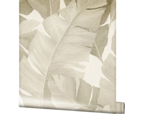 Tapetenrolle mit Bananenblattmuster
