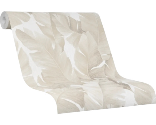 Tapetenrolle mit Blattmuster