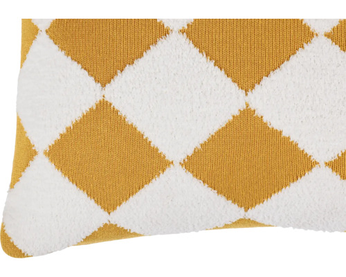 Coussin décoratif à motif losanges