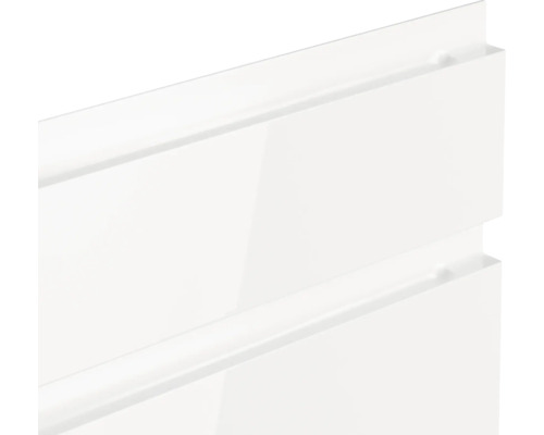 Gros plan d''une surface de meuble blanche