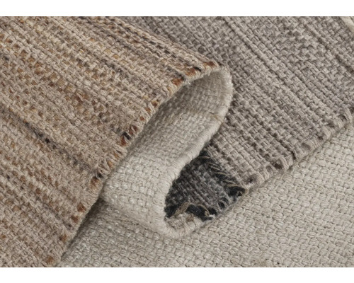 Vue détaillée d''un tapis tissé