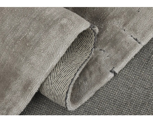 Vue détaillée d''un tapis gris