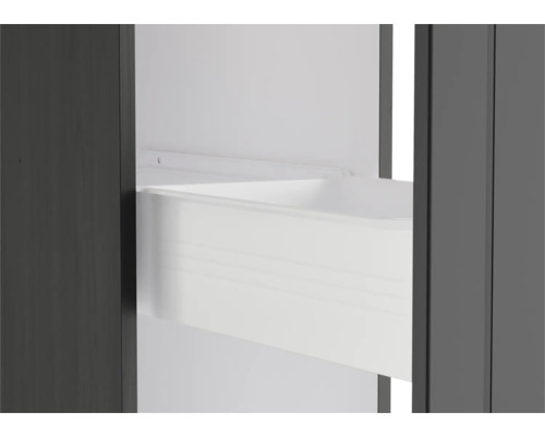 Vue détaillée d''un meuble de salle de bains avec tiroir