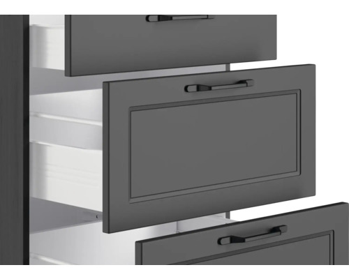 Élément d''armoire avec éléments extractibles pour la cuisine
