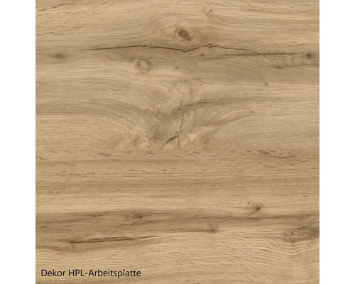 Dekorative HPL Arbeitsplatte mit Holzmaserung