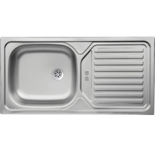 Cuisine complète avec appareils Held Möbel Lübeck 360 cm blanc mat démontée variante réversible 1116.6330