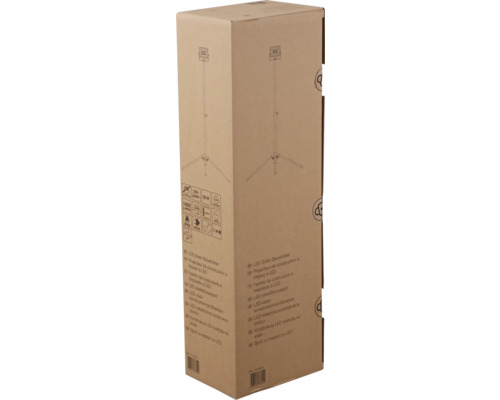 Kartonverpackung eines LED Stativ Baustrahlers