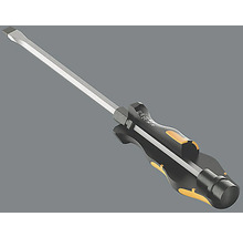 Tournevis plat avec manche noir