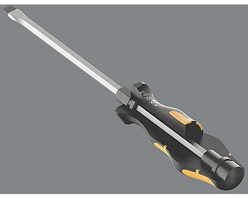 Tournevis plat avec manche noir