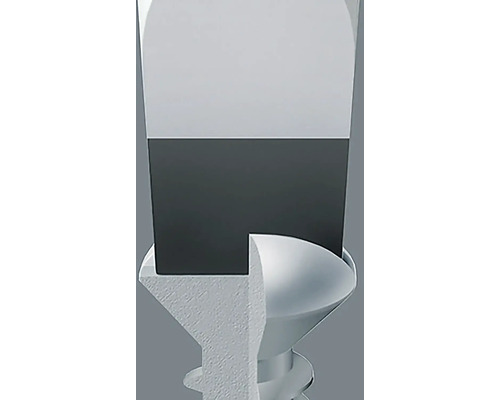 Gros plan d''une vis avec entraînement de tournevis