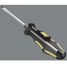 Tournevis plat avec manche noir