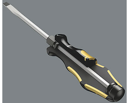 Tournevis plat avec manche noir