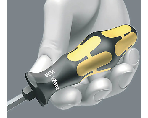 Manche de tournevis Wera dans la main