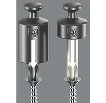 Illustration de la pression d''un poids sur une vis.