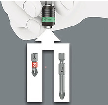 Embout de tournevis avec porte-embout Logo Wera