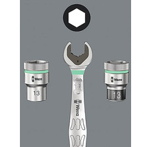 Clé à fourche Wera avec douilles et six pans