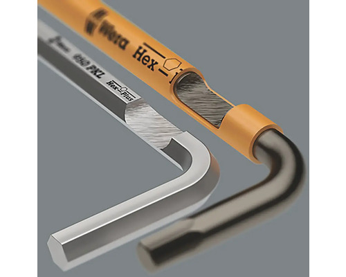 Zwei Sechskantschlüssel von Wera im Detail