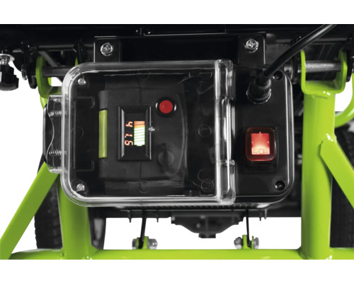 Indicateur de batterie et interrupteur d''une brouette