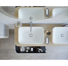 Vasque à poser DURAVIT 60 x 40 cm Happy D.2 Plus blanc 2359600000
