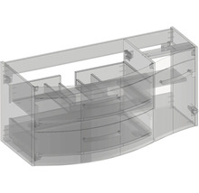 Waschtischunterschrank mit Schubladen und Tür