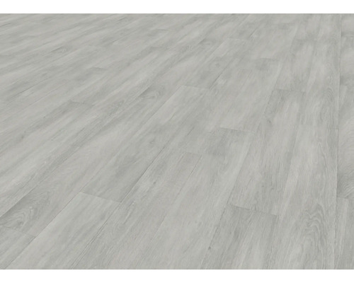 Sol vinyle clair aspect bois.