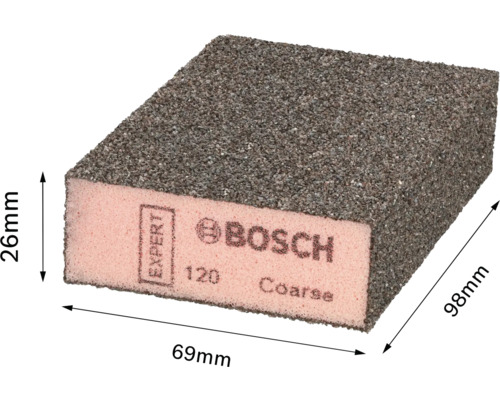 Bosch Schleifschwamm Expert Schleifmittel, Körnung 120