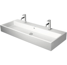 Double vasque DURAVIT Vero Air 120 x 47 cm blanc brillant 2350120024