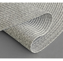 Outdoorteppich Pudong silber Ø 80 cm