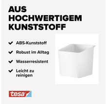 Organisateur blanc en plastique de haute qualité avec le logo Tesa