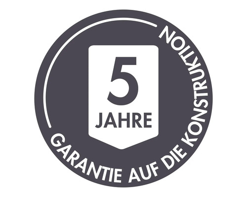 Garantie de cinq ans sur la construction
