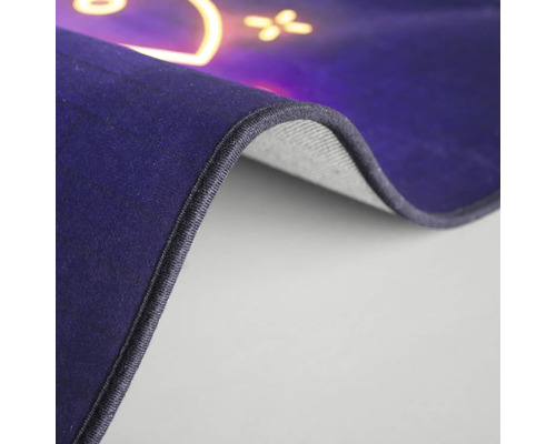 Gros plan d''un tapis avec motif