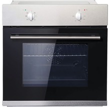 Four encastrable avec porte en verre et boutons rotatifs