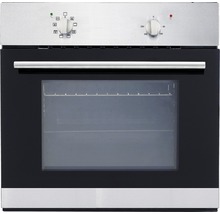 Einbaubackofen mit Bedienelementen und Glastür