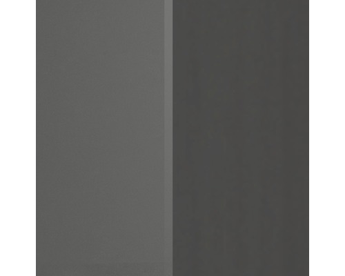 Représentation d''un coin avec deux nuances de gris