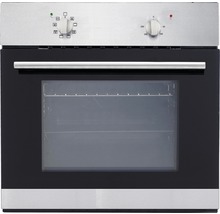 Four encastrable avec porte en verre et boutons rotatifs