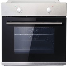 Einbau-Backofen mit Glastür und Drehknöpfen