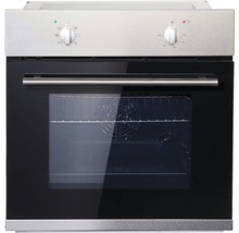 Four encastrable avec porte en verre et boutons rotatifs