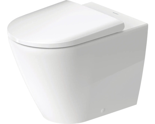 WC à fond creux mural avec couvercle