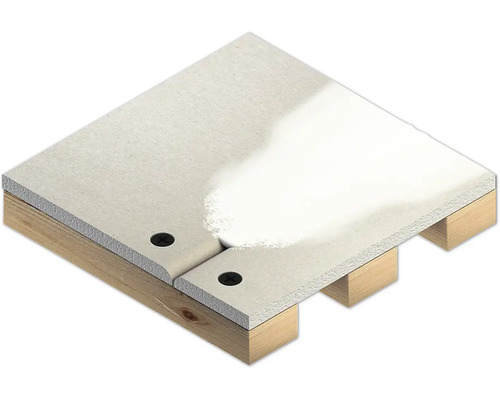 Verbundplatte mit Holzunterkonstruktion