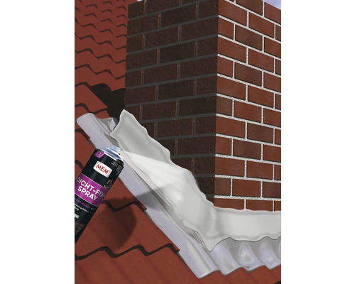 Spray MEM Dicht Fix pour sceller le toit et la cheminée