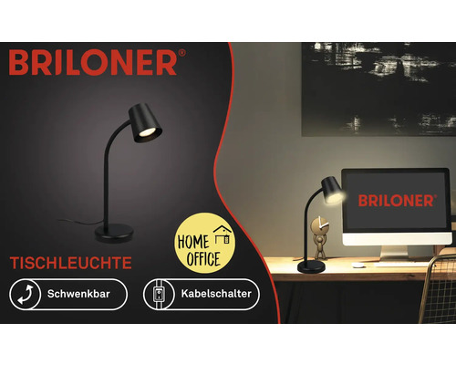 Schwenkbare Tischleuchte für das Home Office