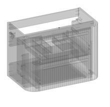 Waschbeckenunterschrank mit Schubladen