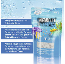 Microbe-Lift Artemia Fertigmischung aus Salz und Artemia-Eiern, 195 Gramm