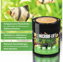 Microbe Lift Vita Flakes Hauptfutter für Zierfische in einer Dose mit Futterflocken