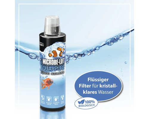 Microbe Lift Aqua Pure flüssiges Filtermedium für Aquarien