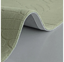 Detailansicht einer Badematte mit Steinmuster