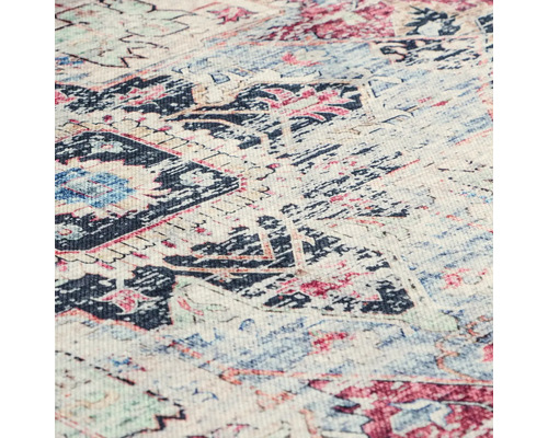 Detailansicht eines Teppichs mit Muster
