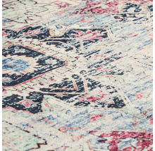 Detailansicht eines Teppichs mit Muster